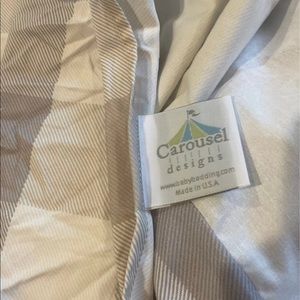 Carousel Designs crib skirt